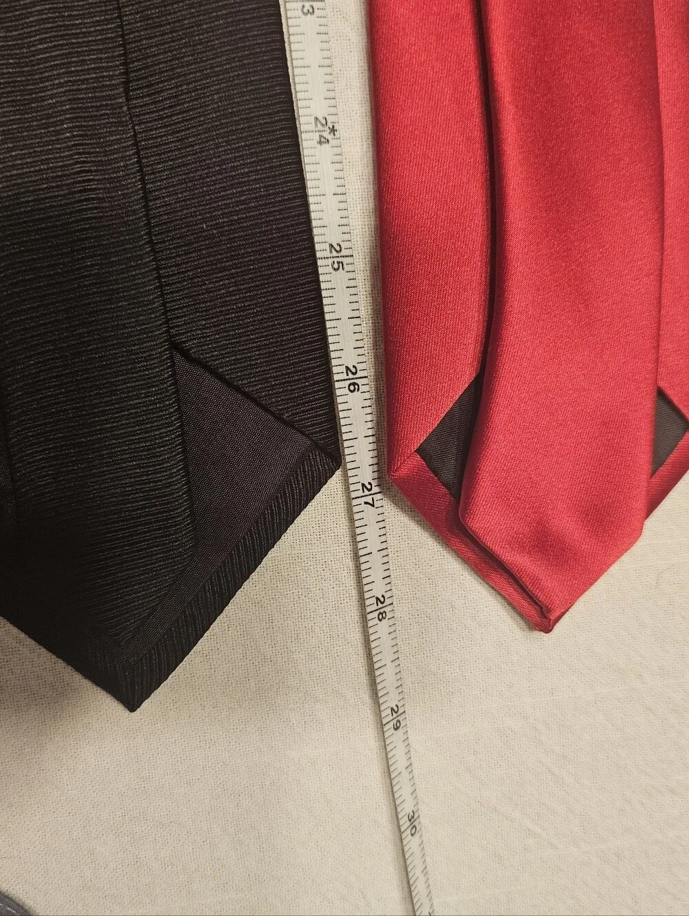 Statement Tie Lot Of 2 Red Black